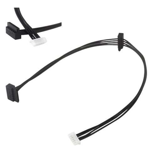 لـ Accer AXC Mainboard SATA القرص الصلب Povver Suppli Cable 1 إلى 2 صغير 6 دبوس إلى سلك SATA OD 2.1 مم 18AWG PVC خط نحاسي نقي جديد 2026 عالي لمكونات إلكترونية موثوقة in Kuwait