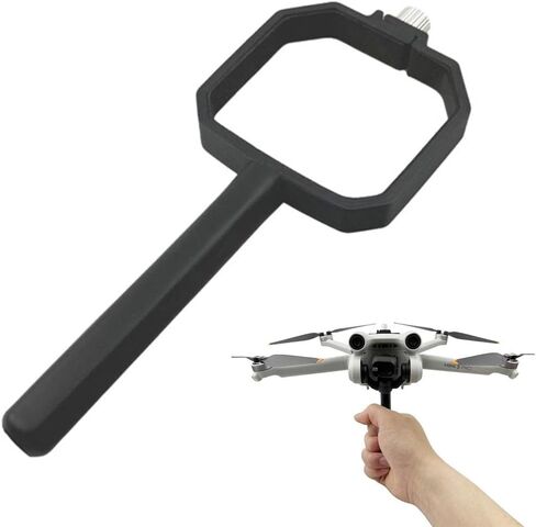 Handheld Holder Compatible for Mini 3 Pro Drone Take Off and Landing Mount Handle Stick for Camera One Shot Shooting Long Take (Black) in Saudi Arabia