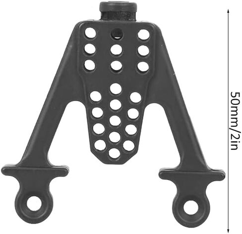 Pilipane Metal Adjust Shock Damper Towers Mount for SCX10 1/10 RC Car، طويل الأمد، قيادة متوازنة (أسود) in Saudi Arabia
