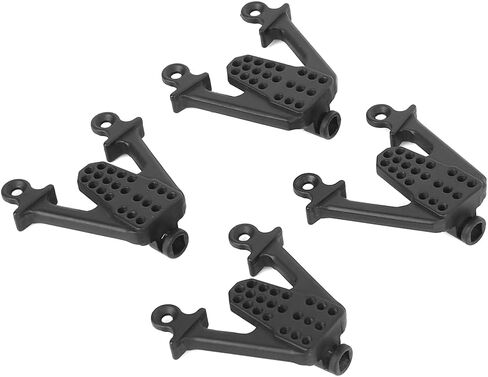 Pilipane Metal Adjust Shock Damper Towers Mount for SCX10 1/10 RC Car، طويل الأمد، قيادة متوازنة (أسود) in Saudi Arabia