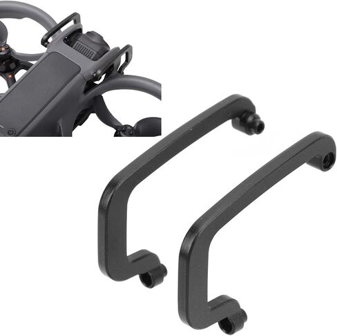 Drone Camera Stabilizer Bumper, Aluminum Alloy Camera Stabilizer Guard Anti Collision Drone Bumper for Avata 2 (Black) in Saudi Arabia