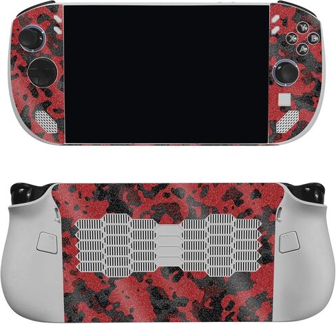 Carbon Fiber Gaming Skin Compatible with Lenovo Legion Go S (2025) - Camo Dots - Premium 3M Vinyl Protective Wrap Decal Cover - Easy to Apply | Crafted in The USA by MightySkins in Saudi Arabia