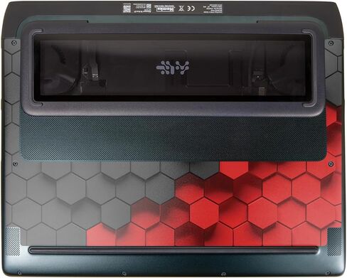 غلاف كمبيوتر محمول متوافق مع Alienware 16 Area-51 (2025) - سداسي بلونين - غطاء لاصق واقٍ من الفينيل الفاخر مقاس 3M - سهل التطبيق | صُنع في الولايات المتحدة الأمريكية بواسطة MightySkins in Kuwait
