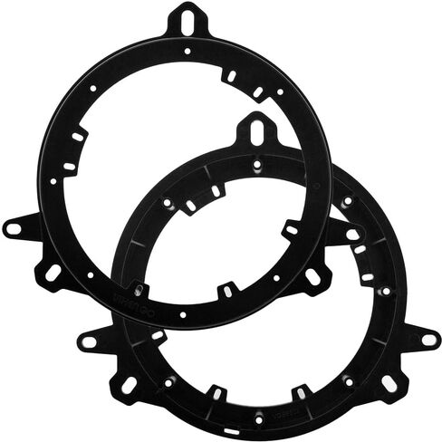 مكبرات صوت KICKER مقاس 6.5 بوصة لمجموعة ترقية Toyota Corolla 2003-2019 - زوج من سلسلة KS مع محولات وحزام، مكبر صوت محوري 6 1/2 للباب الأمامي KSC6504، 51KSC6504 in Kuwait