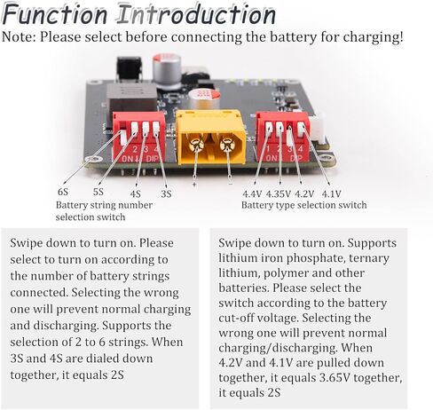 ZORZA 1Pcs 140W PD3.1 Ultra-Fast Bidirectional Charging Module IP2366 with Auto Temperature Control 2-6S Lithium Battery Charging Board for High-Efficiency Power Conversion and Stable Charge Output in Saudi Arabia