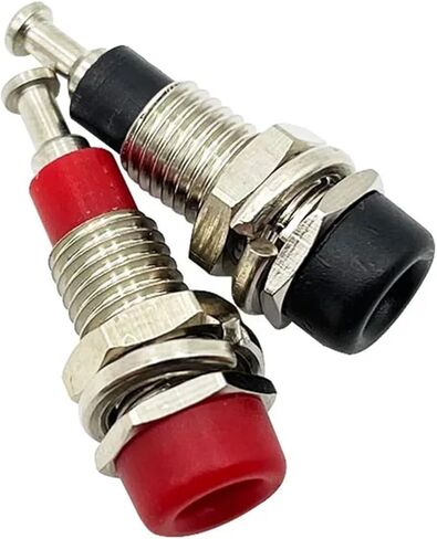20pcs 2mm Banana Socket Nut Binding Post Banana Jack Electrical Connector Terminal Test Hole(20 Blue) in Saudi Arabia