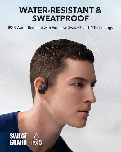 Soundcore by Anker V30i Open-Ear Headphones, Ultra-Comfort, Lightweight Design, Snug Fit, Ergonomic Ear Hooks, Robust Bass, 36H Playtime, Bluetooth 5.3, App Control, Clear Calls (Renewed) in Saudi Arabia