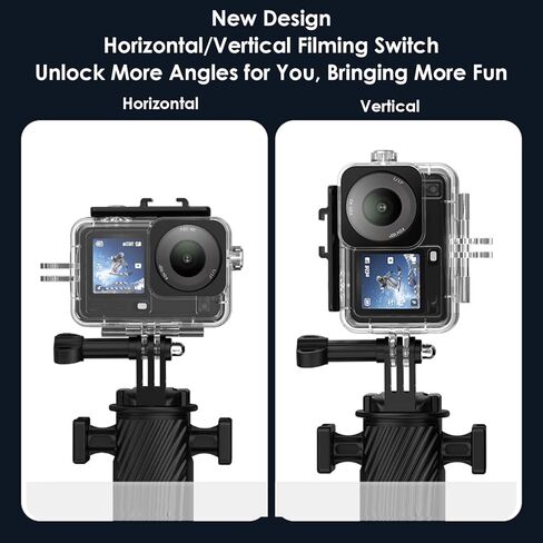 Action Camera Water Proof, High Light Transmission Camera Underwater Housing for Action 6 in Saudi Arabia