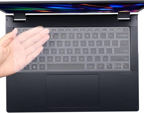 Keyboard Cover for Acer TravelMate P2 14" TMP214-54/55/56, TravelMate P4 P6 14" TMP414-53/53G TMP614-53 TMP614-73T, TravelMate Spin P4 P6 14" TMP414RN-53 TMP414RN-54 TMP614RN-52 TMP614-53-Clear in Saudi Arabia