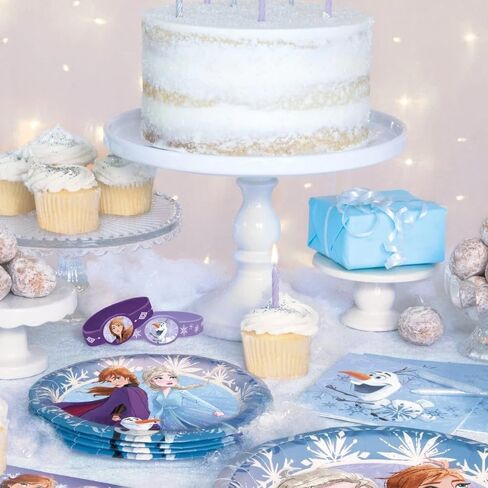 مناديل ورقية للمشروبات فروزن من يونيك - 16 قطعة، متعددة الألوان، مقاس واحد in Kuwait