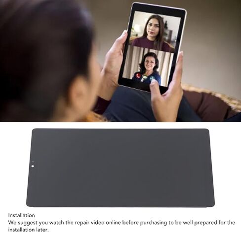 استبدال شاشة Tab A7 Lite لجهاز Tab A7 Lite T220 T227، شاشة LCD تعمل باللمس محول رقمي لإصلاح استبدال أسود in Kuwait