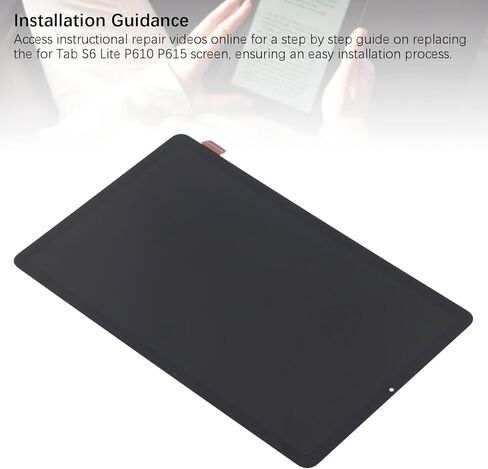 شاشة الكمبيوتر اللوحي Zopsc لجهاز Tab S6 Lite P610 P615، مجموعة محول رقمي لشاشة LCD تعمل باللمس للكمبيوتر اللوحي، استبدال مجموعة شاشة تعمل باللمس مع أدوات in Saudi Arabia