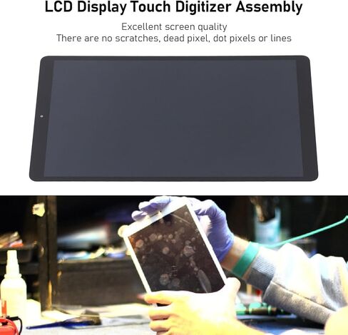 Yoidesu for Tab A LCD Display, Digitizer Assembly Replacement for Tablet Tab A T510 T515, 10.1in LCD Screen Assembly Replacement Black, Tested Before Shipping in Saudi Arabia