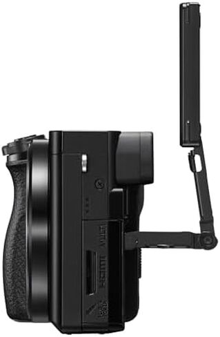كاميرا Sony a6100 بدون مرآة مع عدسة مقاس 16-50 مم f/3.5-5.6 II ومنفاخ ملحقات متقدمة للبكسل ومجموعة تنظيف | سوني a6100، ILCE6100KB in Saudi Arabia