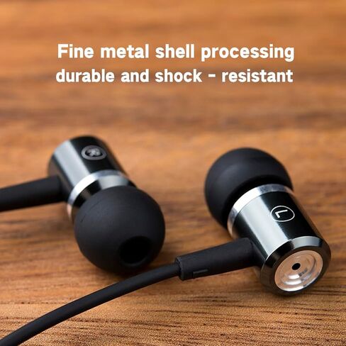 سماعات رأس سلكية مع خاصية إلغاء ضوضاء المكالمات - صوت جهير استريو، مكالمات واضحة وبدون ضوضاء، سماعات أذن مريحة عازلة للضوضاء مع قابس متعدد الوظائف، سماعات أذن سلكية مع ميكروفون إلغاء الضوضاء ENC in Kuwait