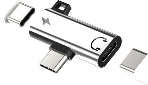 محول مقسم USB C لسماعات الرأس لهاتف Iphone 17 16 15 Pro Max شاحن سريع من النوع C كابل جاك صوت (2 في 1) محول Galaxy DAC سلكي ذكر نقل البيانات سماعات أذن متعددة الدونجل Android لأجهزة Apple لأجهزة iPad in Kuwait