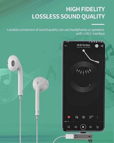 محول مقسم USB C لسماعات الرأس لهاتف Iphone 17 16 15 Pro Max شاحن سريع من النوع C كابل جاك صوت (2 في 1) محول Galaxy DAC سلكي ذكر نقل البيانات سماعات أذن متعددة الدونجل Android لأجهزة Apple لأجهزة iPad in Kuwait