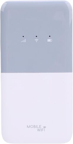 CUIFATI LTE 4G Mobile Hotspot, Fast Speed of 300 Mbps of Stable Portable WiFi for Work (White Gray) in Saudi Arabia