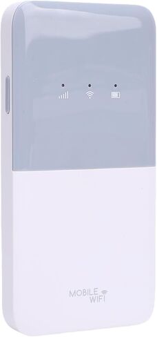 نقطة اتصال متنقلة CUIFATI LTE 4G، سرعة سريعة تصل إلى 300 ميجابت في الثانية من شبكة WiFi المحمولة الثابتة للعمل (أبيض رمادي) in Kuwait