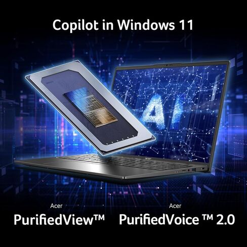 Acer Swift Go 16 Intel Evo Edition 16 بوصة 1200p Touch Core Ultra 9 185H Intel Arc Graphics 16GB LPDDR5X 1TB SSD Wi-Fi 7 - SFG16-72T-95Z6 - (متجدد) in Kuwait