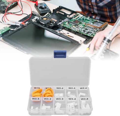 Hard Drive Head Replacement Comb, Practical Hard Drive Repair Head Tool with 10 Finger Sleeves 17 PCS Set HDD Repair Tool for Data Recovery and Physical Head Separation in Saudi Arabia