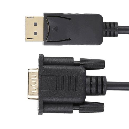 إلى محول كابل VGA، إلى VGA DisplayPort إلى VGA، محول كابل ذكر أنثى للكمبيوتر المحمول المنزلي in Kuwait