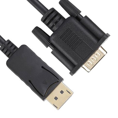 إلى محول كابل VGA، إلى VGA DisplayPort إلى VGA، محول كابل ذكر أنثى للكمبيوتر المحمول المنزلي in Kuwait