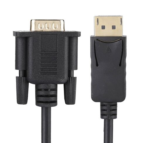 إلى محول كابل VGA، إلى VGA DisplayPort إلى VGA، محول كابل ذكر أنثى للكمبيوتر المحمول المنزلي in Kuwait