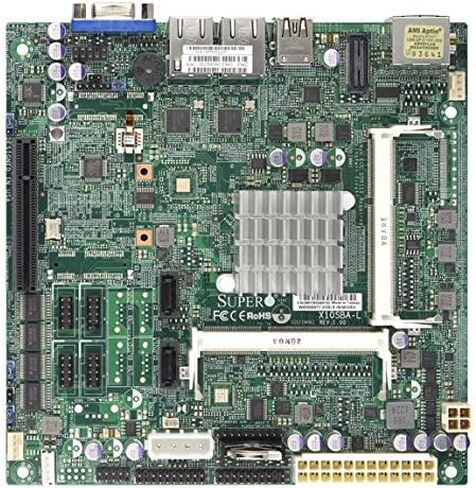 Supermicro Computer, Inc - اللوحة الأم لخادم Supermicro X10sba-L - مقبس Bga-1170 - حزمة البيع بالتجزئة - Mini Itx - 8 جيجا بايت Ddr3 Sdram الحد الأقصى لذاكرة الوصول العشوائي - Serial Ata/300 - مجموعة شرائح الفيديو على اللوحة - 1 X منفذ USB 3.0 - Hdmi "فئة in Saudi Arabia