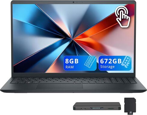 Dell Inspiron 15 3501 15.6 inch FHD i7 Laptop - Intel Core i7-1165G7, 16GB DDR4 RAM, 512GB SSD, Intel Iris Xe Graphics, Bluetooth 5.0, WiFi, HDMI, Windows 10 Home - Black in Saudi Arabia