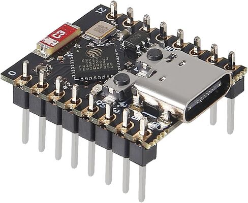 ESP32 ESP32-C3 لوحة تطوير ESP32 C3 Mini WiFi بلوتوث 160 ميجا هرتز تردد التشغيل 2.4 جيجا هرتز واي فاي وبلوتوث 5.0 C3 سوبر ميني لاردوينو (1 قطعة) in Kuwait