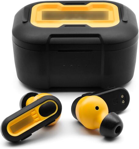 أطراف أذن من الإسفنج الذكي من Klowcok لسماعات الأذن DEWALT Jobsite Pro-X1 شديدة التحمل بتقنية البلوتوث TWS، وليس لسماعات الرأس DEWALT، وسائد أذن بديلة مريحة، 3 أزواج (S/M/L) أسود in Saudi Arabia