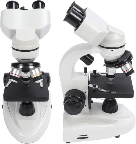 طقم مجهر ثنائي العينين، مجهر WF10X WF50X عدسات صورة واضحة للمختبر (قابس الولايات المتحدة 100 إلى 240 فولت) in Kuwait