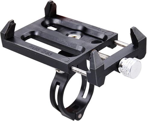Handlebar Navigation Mount, Cycling Phone Holder, Nonslip Padding, Safe and Rotatable Angle, Easy Installation for Outdoor Use in Saudi Arabia