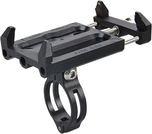 Handlebar Navigation Mount, Cycling Phone Holder, Nonslip Padding, Safe and Rotatable Angle, Easy Installation for Outdoor Use in Saudi Arabia