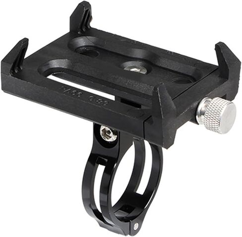 Handlebar Navigation Mount, Cycling Phone Holder, Nonslip Padding, Safe and Rotatable Angle, Easy Installation for Outdoor Use in Saudi Arabia