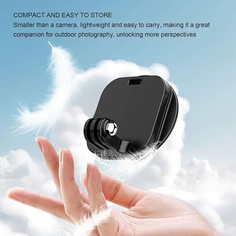 Bewinner Magnetic Neck Holder for Action Camera Phone, Magnetic Neck Mount for Action 4, Silicone POV Video Vlog Action Camera Neck Mount, Necklace with Lanyard Strap in Saudi Arabia