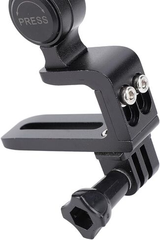 360 Deg Rotation Aluminum Alloy Stable Cycling Phone Mount for 2.2 to 3.9in Width Devices, Phone Mount Holder with Multifunctional Extension for Phone,Bike Light,Action Camera in Saudi Arabia