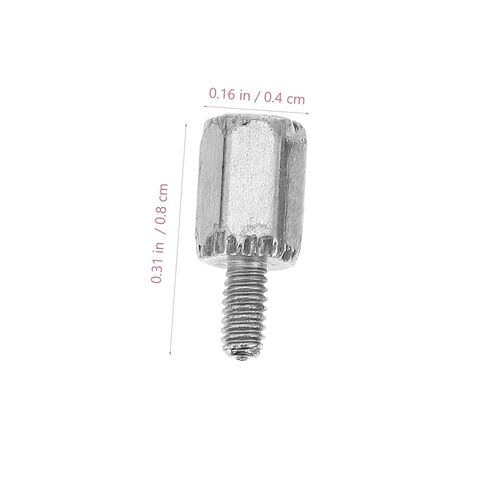 20pcs M.2 SSD Mounting Screws Kit for Motherboard Computer Accessories with Hex Head Nuts, Compatible with Pcie Boards, SSD Standoff Screws for PC Assembly in Kuwait