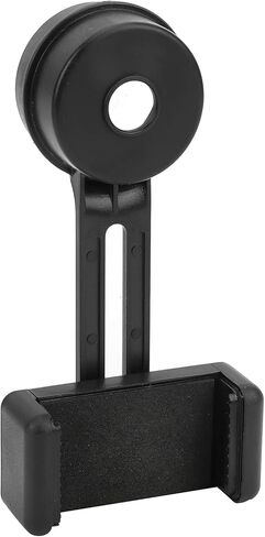Ymiko Phone Adapter, Phone Mount with Lightweight Plastic Phone Mount for Telescope Phone (Black) in Saudi Arabia