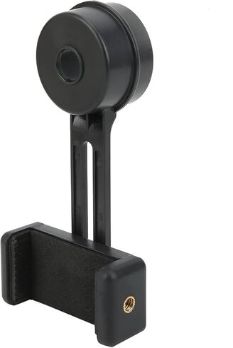 Ymiko Phone Adapter, Phone Mount with Lightweight Plastic Phone Mount for Telescope Phone (Black) in Saudi Arabia