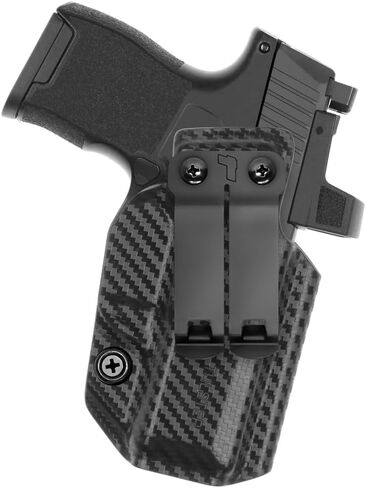 Tulster IWB Profile+ Kydex Holster في اليد اليمنى يناسب: Sig P365 / P365X / SAS | متوافق بصريًا داخل ملحق حزام الخصر المخفي in Kuwait
