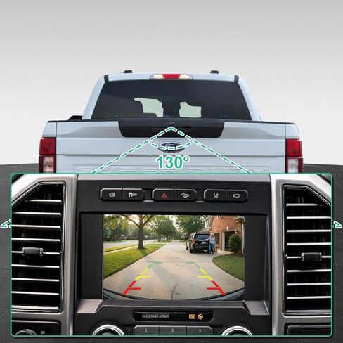 FC3Z-19G490-A Rear View Camera Replacement for Ford F250 F350 F450 F550 Super Duty 2015 2016, OE Backup Cam Replaces GC3Z19G490B, 592148, FC3Z-19G490-B, GC3Z-19G490-B, 592-148 by GreenYi in Saudi Arabia