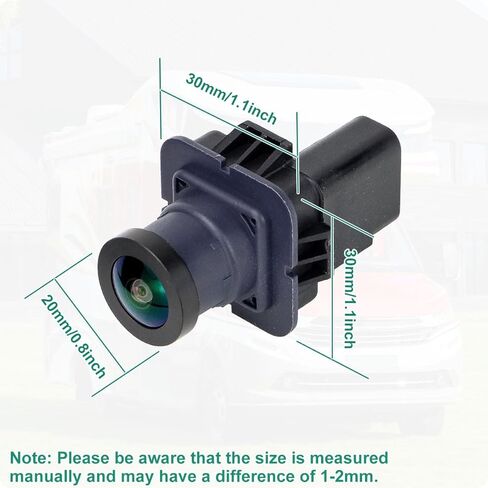 FC3Z-19G490-A Rear View Camera Replacement for Ford F250 F350 F450 F550 Super Duty 2015 2016, OE Backup Cam Replaces GC3Z19G490B, 592148, FC3Z-19G490-B, GC3Z-19G490-B, 592-148 by GreenYi in Saudi Arabia
