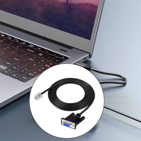 DB9Female to RJ11 6P4C Serial Cable Stable Signal Remote Management for AP7800, in Saudi Arabia