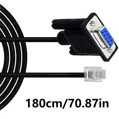 DB9Female to RJ11 6P4C Serial Cable Stable Signal Remote Management for AP7800, in Saudi Arabia