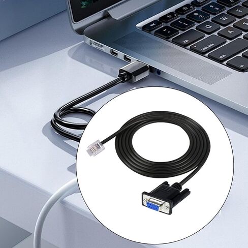 DB9Female to RJ11 6P4C Serial Cable Stable Signal Remote Management for AP7800, in Saudi Arabia
