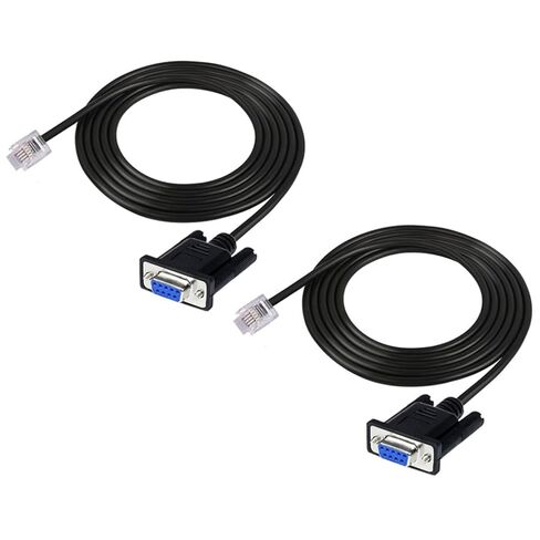 DB9Female إلى RJ11 6P4C كبل تسلسلي إدارة إشارة مستقرة عن بعد لـ AP7800، in Kuwait