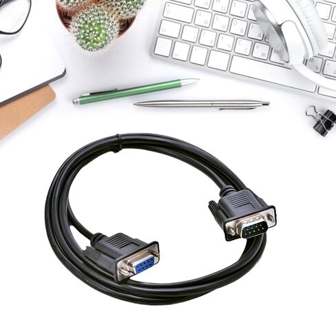 كابل برمجة المنفذ التسلسلي DB9Pin المتين إلى DB9Pin خط بيانات قوي in Kuwait