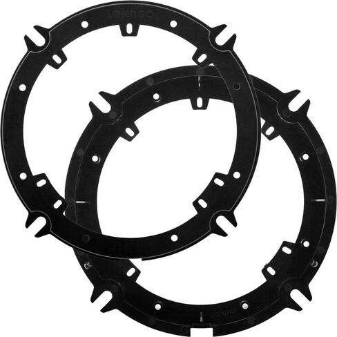 مكبرات صوت KICKER مقاس 6.75 بوصة لمجموعة ترقية Kia Sportage 2017-2022 - زوج من سلسلة DS مع محولات وحزام، مكبر صوت محوري 6 3/4 أمامي أو خلفي للسيارة DSC6704، 43DSC6704 in Kuwait